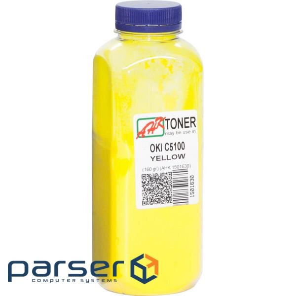Тонер OKI C5100/5200/5300/5400 160г Yellow AHK (1501630)
