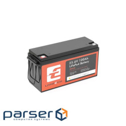 Батарея LiFePo4 LITHTECH 25,6V 100Ah, 2.56k + Bluetooth (TE24100B)