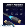 Кабель мультимедійний HDMI M to HDMI M 2.0m 4K60Hz black Vention (AAGBH)