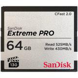 Memory card SanDisk Extreme PRO CFAST 2.0 64GB 525MB/s VPG130, (SDCFSP-064G-G46D)