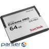 Карта пам'яті SanDisk Extreme PRO CFAST 2.0 64GB 525MB/s VPG130, (SDCFSP-064G-G46D)