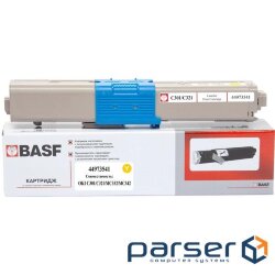 Toner cartridge BASF OKI C301/C321/MC332/MC342/ 44973541 Yellow (KT-44973541) (BASF-KT-44973541)