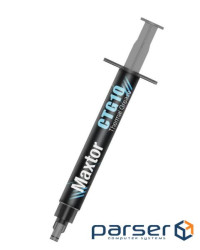 Термопаста Maxtor CTG10, 1 г, шприц, 14.5 Вт/мК, зі шпателем (CTG10E-1g)