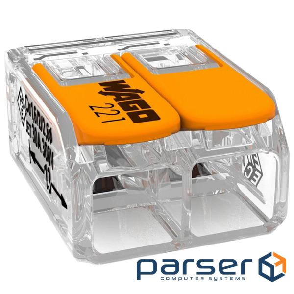 Клема Wago COMPACT 221-612 0,5-6 mm2 (Wago COMPACT 221-612 0,5-6  (Wago COMPACT 221-612 0,5-6 mm²)