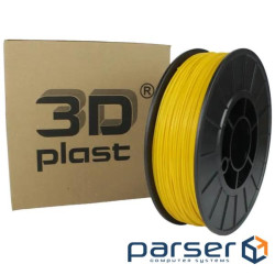 Пластик для 3D-принтера 3Dplast PLA 1.75мм, 0.85кг , yellow (3DPLA17508YL)