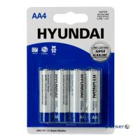Батарейка HYUNDAI Super Alkaline AA 4шт/уп (HT7006001)
