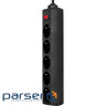 Мережевий фільтр DEFENDER ES 3 Black, 5 розеток, 3м (994850)