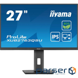 27" 16:9 IPS РК монітор, 2560х1440, 3 мс (GTG), 10 0 Гц, Adaptive Sync, 1xHDMI/1xDP/ (XUB2763QSU-B1