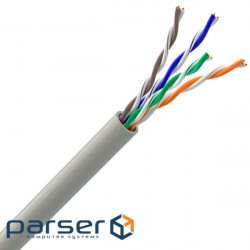UTP cable, Cu (copper), for indoor installation, 4x2x0.49 mm, 