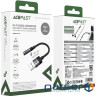 Перехідник USB AM to 3.5mm F 0.15m black Acefast (6974316285298)