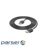 Кабель мультимедійний HDMI M to HDMI M 2.0m V2.0 4K black HOCO (6931474799395)