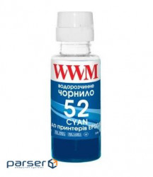 WWM HP GT52 100g Cyan Ink, for Ink Tank 115/315/319 (H52C)