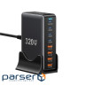 Зарядний пристрій Essager 4xUSB-C + 4xUSB 320W GaN (EZC320W-QJB0G-Z)