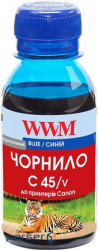 Чорнило WWM Canon CLI-481PB 100г Blue (C45/V-2)