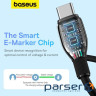 Кабель Baseus Pudding Series Fast Charging Cable Type-C to Type-C 100W 1.2m Cluste (P10355702111-00)