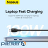 Кабель Baseus Pudding Series Fast Charging Cable Type-C to Type-C 100W 1.2m Cluste (P10355702111-00)