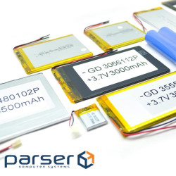 Літій-полімерний акумулятор 3.5*9*26mm (Li-ion 3.7В 50мА&middot,год) (350926) ) (350926)