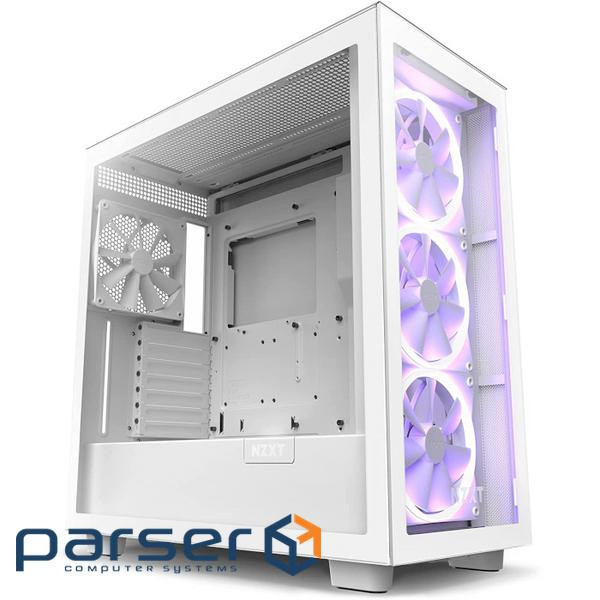 Корпус NZXT H7 Elite Matte White (CM-H71EW-01)