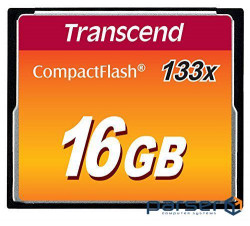 Memory card Transcend 16 Gb CF (133X) (TS16GCF133)