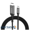 Кабель мультимедійний USB-C to HDMI M 2.0m 4K60Hz black ColorWay (CW-CBCHD077-BK)