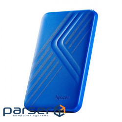 Portable hard drive TRANSCEND 2TB USB3 AC236.1 Blue (AP2TBAC236U-1)