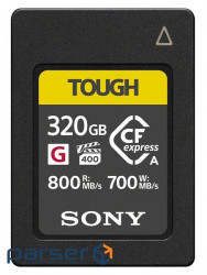 Memory card Sony CFexpress Type A 320GB R800/W700 Tough (CEAG320T.SYM)