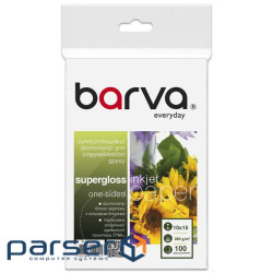 Barva photo paper, super glossy, A6 (10x15), 260 g/m2, 100 sheets, series 