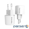 Зарядний пристрій ColorWay GaN PD Port USB PPS (Type-C PD + USB QC3.0) (33W) white (CW-CHS043PD-WT)