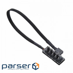 Splitter cable for fans GELID SOLUTIONS 1 to 4 PWM Fan Hub 0.3m (FC-PWM-04)