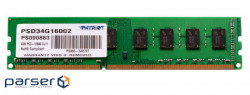 Оперативная память PATRIOT 4 GB DDR3 1600 MHz (PSD34G16002)