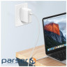 Дата кабель USB-C to USB-C 2.0m 5A 100W zinc alloy braided white ColorWay (CW-CBPDCC099-WT)