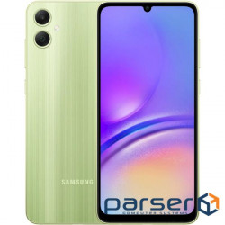 Смартфон Samsung Galaxy A05 SM-A055 4/64GB Dual Sim Light Green (SM-A055FLGDSEK), 6.7'' (1600х 720) PL