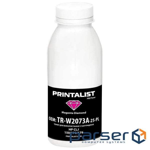 Тонер HP CLJ 150/178/179, 25г Magenta Printalist (TR-W2073A-25-PL)