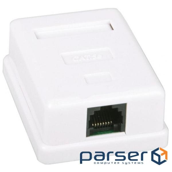 Комп'ютерна розетка RJ45 x1 UTP 5e Kingda (KD-WP6034-C5e)