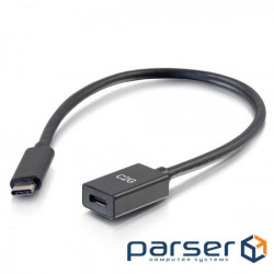 Підовжувач C2G USB-C 3.1 G2 0.3 м 10Gbps (CG88657)