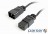 Кабель живлення C19 to C20 1.5m 1.5mm2 16A Cablexpert (PC-189-C19)