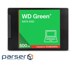SSD диск WD Green 500GB 2.5" SATA (WDS500G5G0A)