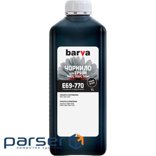Чорнило Barva Epson E69, 1 л, Photo-Black (E69-770)