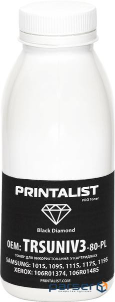 Тонер Samsung / Xerox Universal, 80г Black Printalist (TRSUNIV3-80-PL)