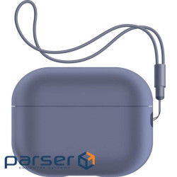Чохол ArmorStandard Silicone Case with straps для Apple Airpods Pro 2 Dark Purple (ARM68611)