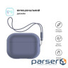 Чохол ArmorStandard Silicone Case with straps для Apple Airpods Pro 2 Dark Purple (ARM68611)