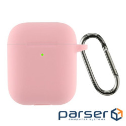 Чохол ArmorStandart Ultrathin Silicone Case With Hook для Apple AirPods 2 Pink (ARM59688)