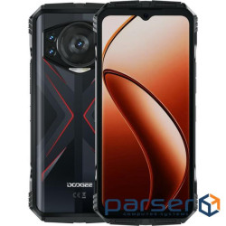 Смартфон Doogee S118 6.58 8/512ГБ, 2SIM, 10800мА•рік, чорно-червоний (6923740207048)