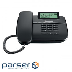 Провідний телефон Gigaset DA611 Black (S30350-S212-S321)