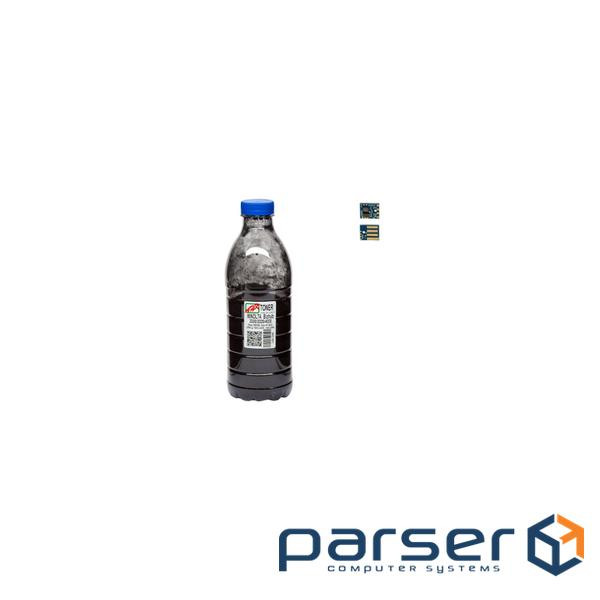 Тонер + чіп АНК для Konica Minolta Bizhub 3300, TNP36/TNP39 бутль 290г 10000 ст. Black (1401297) . Black (1401297)