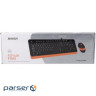 Комплект клавіатура + миша A4TECH Fstyler F1010 Orange (F1010 (Orange))