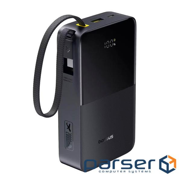 PowerBank Baseus EnerFill FP51 Bipow 2 Pro Digital Display Fast Charge 30000mAh 22.5W, 2*USB+Type-C,