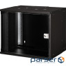 19" 9U wall mounting cabinet, SOHO PRO 460 x 540 x 400 mm, black (DN-49205)