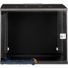 19" 9U wall mounting cabinet, SOHO PRO 460 x 540 x 400 mm, black (DN-49205)