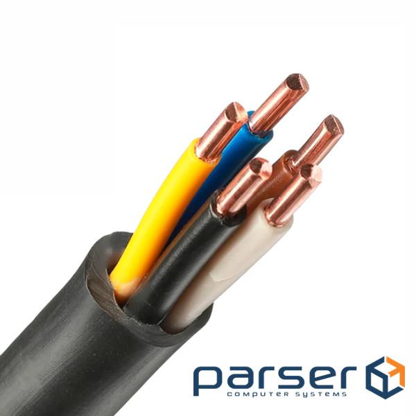 Cable Odeskabel VVG 5 * 4 (ozh) -0.66 price per meter bay 100 m. black (15259)